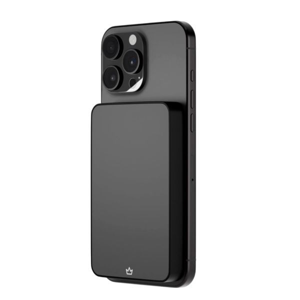 Аккумулятор внешний VLP Diamond Energy MagSafe, Qi2, 10000 mAh, USB-C, Черный Титан